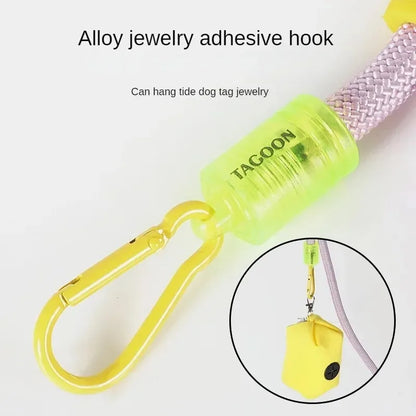 Cross Body Dog Leash with Cloud Foam Cotton Handle for Walking