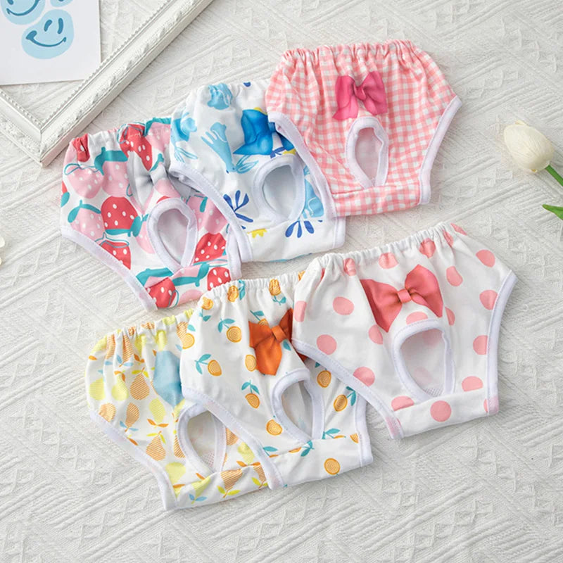Reusable Female Dog Diapers - Washable Pet Menstruation Pants