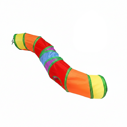 Foldable Cat Tunnel Toy - Interactive Play Tube for Cats & Kittens
