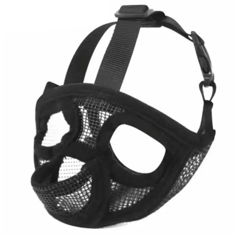 Bulldog Mask Anti-Biting Breathable Adjustable Dog Muzzle