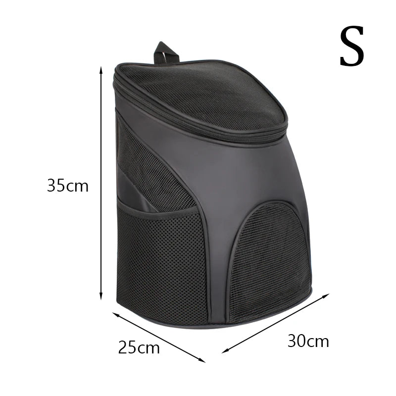 Summer Mesh Pet Dog Backpack - Breathable Travel Carrier for Small Dogs