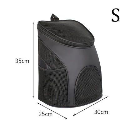 Summer Mesh Pet Dog Backpack - Breathable Travel Carrier for Small Dogs