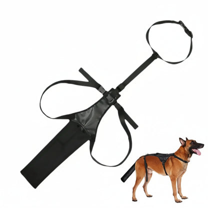 Adjustable Dog Tail Protector - Breathable Wound Cover With Harness