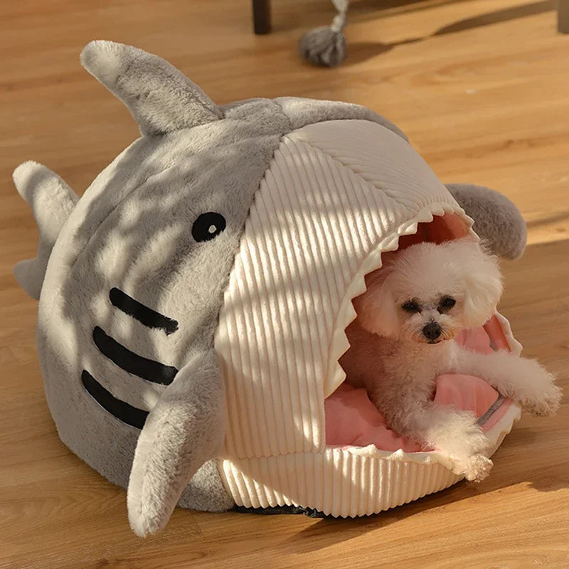 Winter Warm Cat Bed Portable Pet Cushion Kitten Basket House