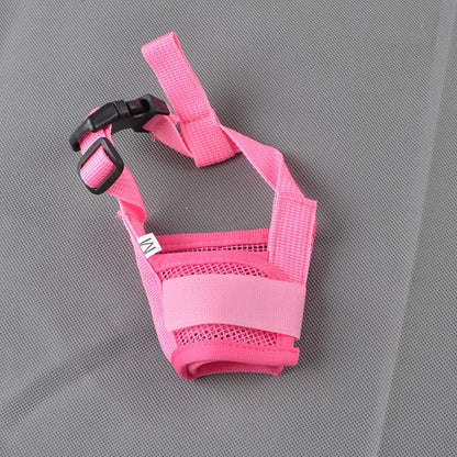 Anti Barking Dog Muzzle - Adjustable Mesh Breathable Pet Muzzle