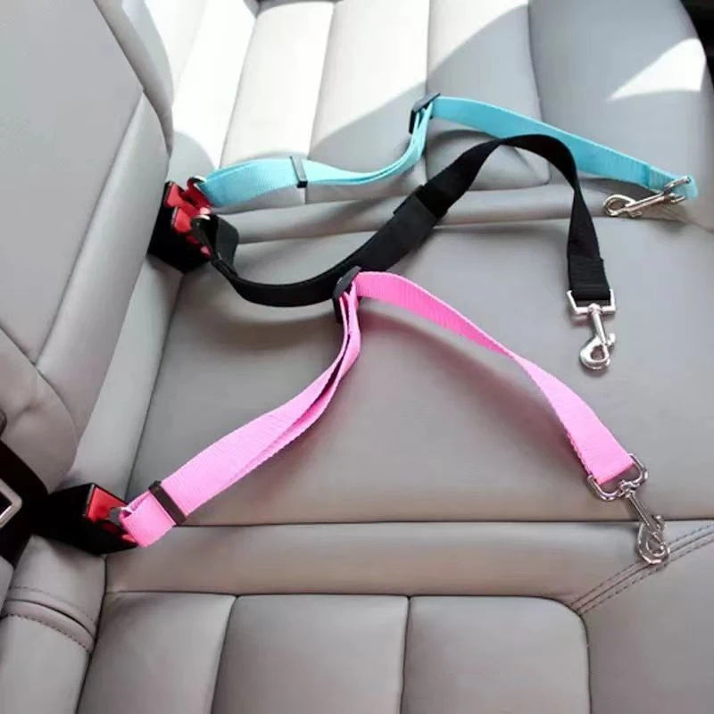 Dog Car Seat Belt - Pet Safety Harness For Vehicle Travel
