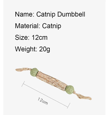 Natural Catnip Teeth Cleaning Stick For Cats - Matatabi Chew Toy