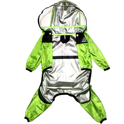 Pet Dog Raincoat Waterproof Jacket - The Dog Face Design