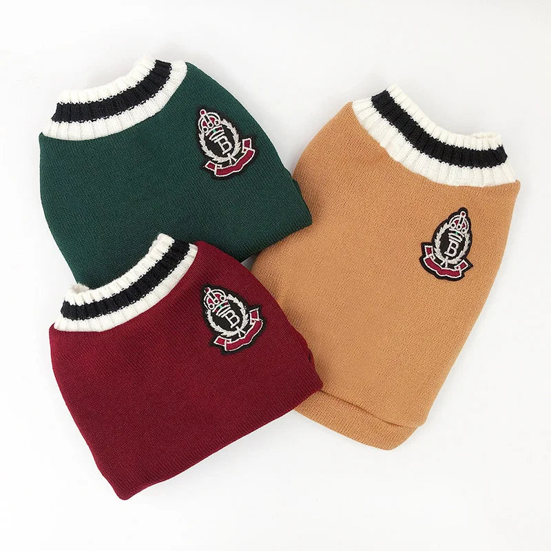 Cat Dog Sweater Winter Pet Clothes For Small Dogs And Cats