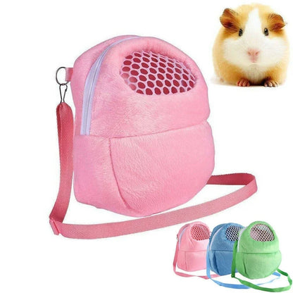Small Pet Carrier Travel Bag For Rabbits Hamsters Guinea Pigs