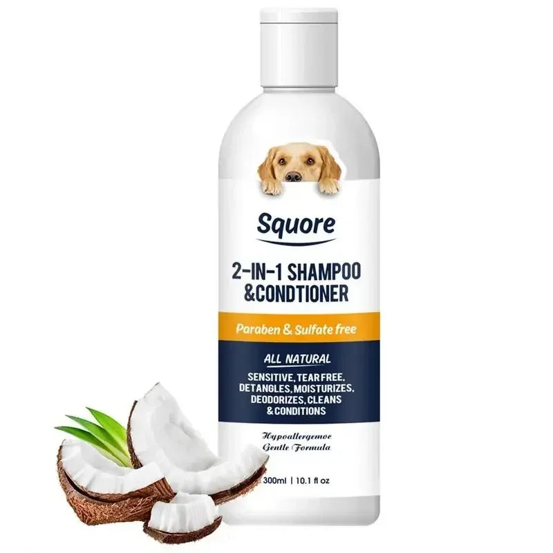 Puppy Shampoo And Conditioner 2 In 1 Natural Moisturizing Formula For Sensitive Skin