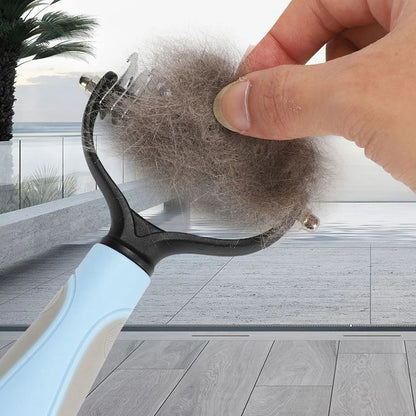 Professional Pet Deshedding Brush for Dogs and Cats Grooming Tool