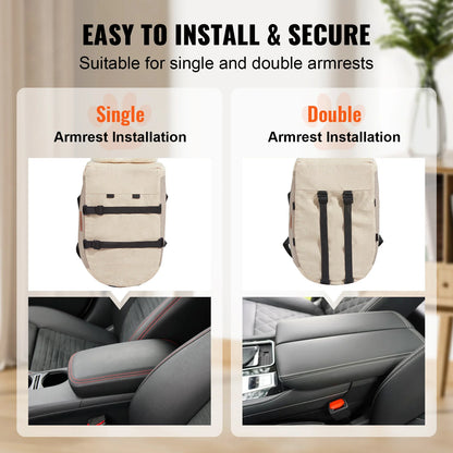 Console Dog Car Seat Center Booster With Leash For Small Dogs