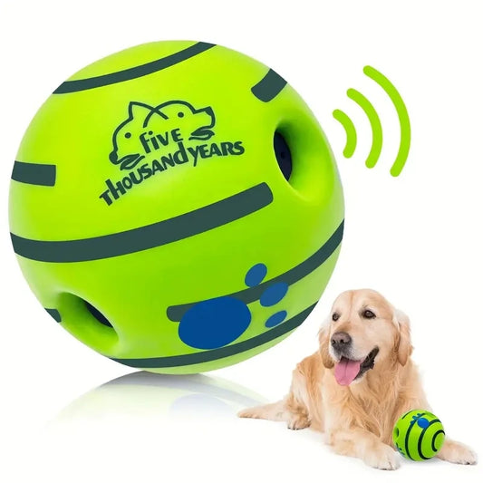 Funny Interactive Giggle Ball For Dog IQ Training And Mental Stimulation