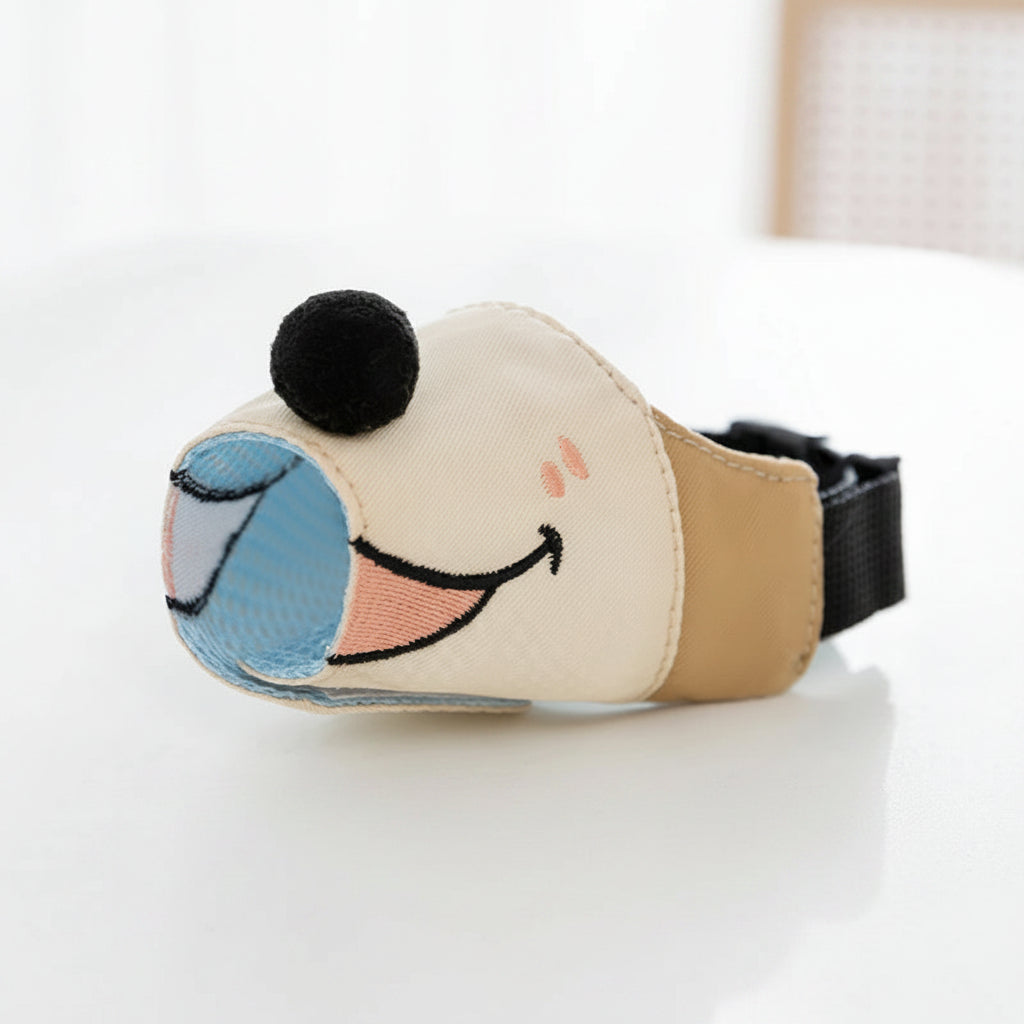 Dog Muzzle for Small to Large Dogs - Adjustable Anti Barking Cloth