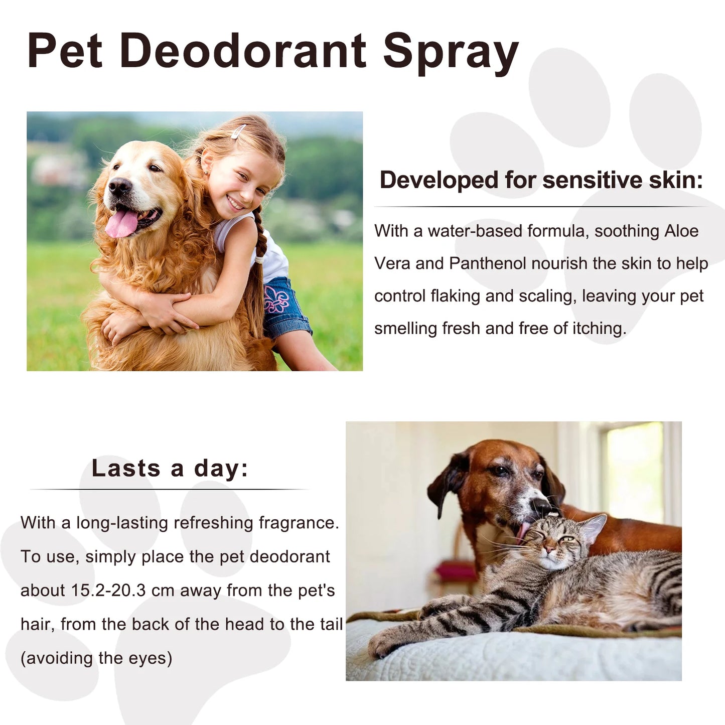 Pet Odor Eliminator Spray - Dog Cat Urine Smell Remover 50ml