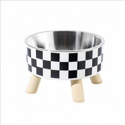 Stainless Steel Elevated Pet Bowls For Cats And Dogs