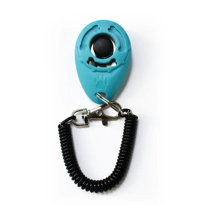 2 in 1 Dog Training Clicker with Adjustable Wrist Strap