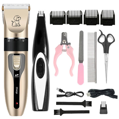 Electric Pet Clipper Grooming Kit For Dogs And Cats Professional