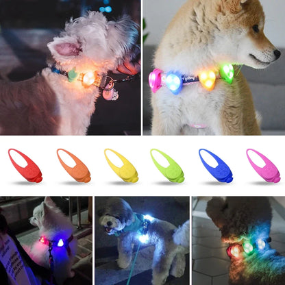 Pet LED Safety Collar Light - Flashing Glow Pendant For Dogs