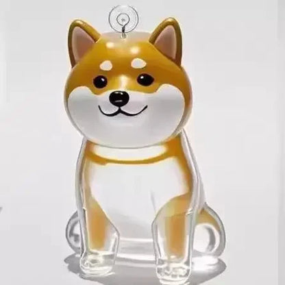 Pet Memorial Keychain - Dog Hair Storage Pendant With Resin Capsule