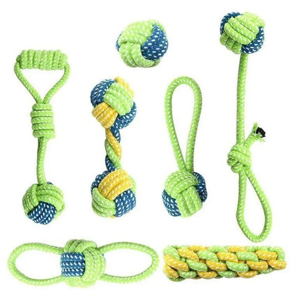 Dog Rope Toys For Large And Small Dogs Interactive Cotton Chew Toy