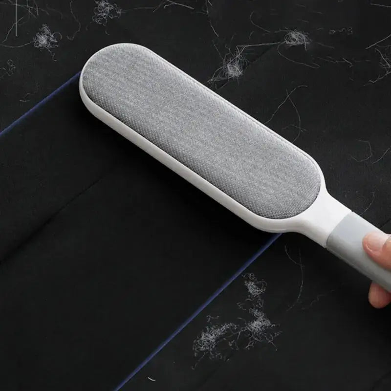 Double-Sided Pet Hair Remover Manual Electrostatic Lint Brush