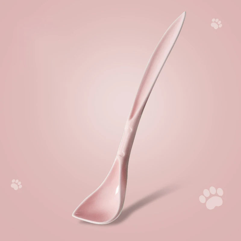 Portable Silicone Pet Food Lid And Spoon 2-In-1 Sealer Set
