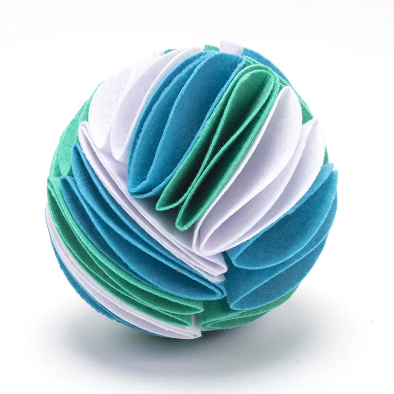 Dog Sniffing Ball Puzzle Toy - Interactive IQ Training Feeder