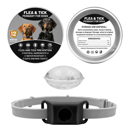 Flea And Tick Pendant For Dogs Natural Protection Green