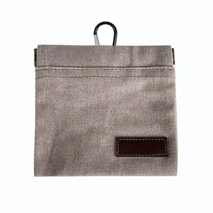 Portable Dog Food Storage Bag Canvas Pet Snack Carrier