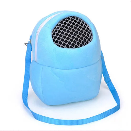 Small Pet Carrier Travel Bag For Rabbits Hamsters Guinea Pigs