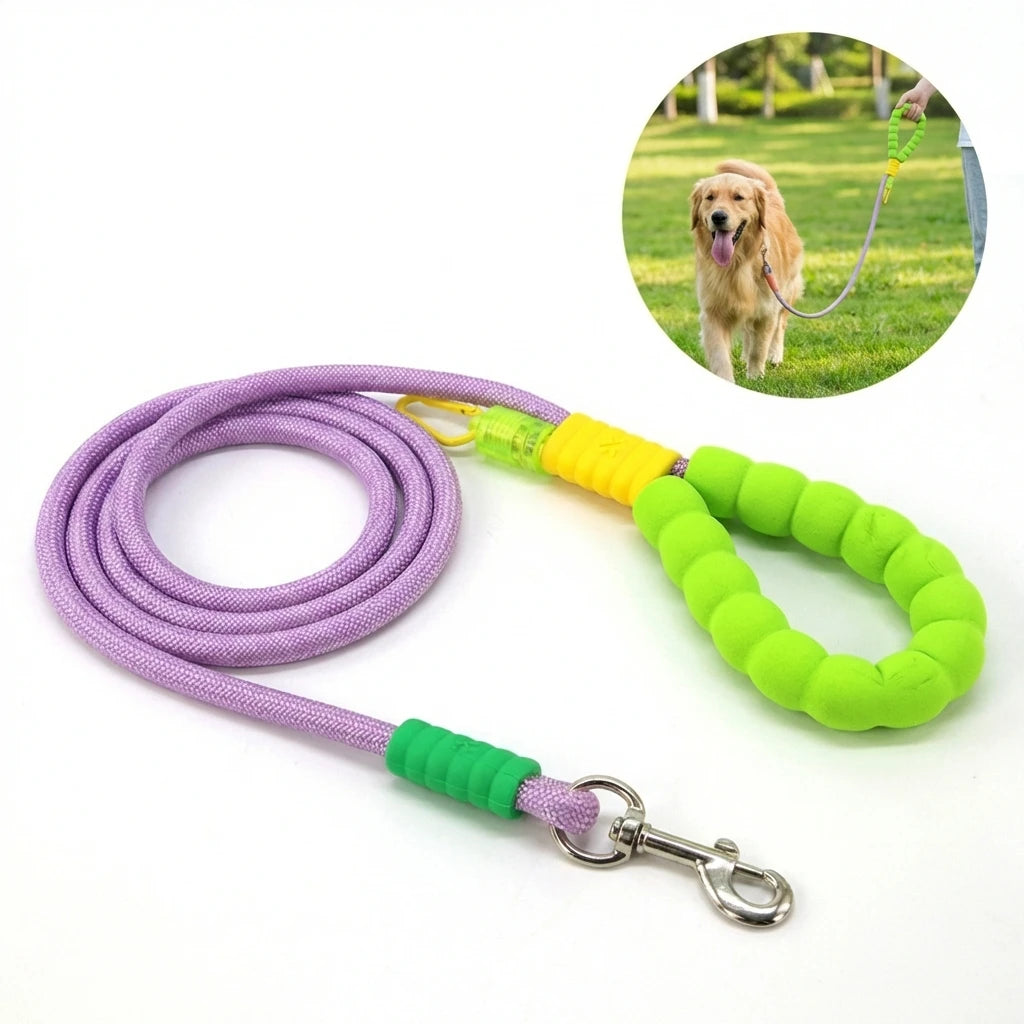 Durable Dog Leash with Comfortable Grip for Training and Walking