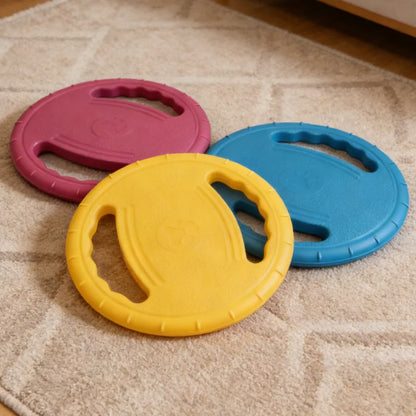 Dog Flying Disc EVA Chew Toy - Indestructible Pet Training Disc