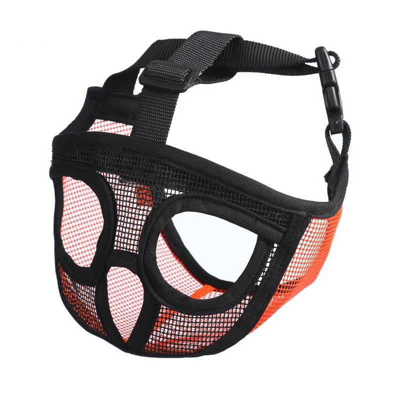 French Bulldog Muzzle - Anti-Bite Safety Mask for Short Nose Dogs