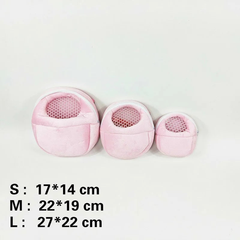Small Pet Carrier Travel Bag For Rabbits Hamsters Guinea Pigs