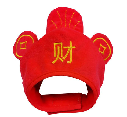 Cute Pet Hat Costume For Dogs - Crab Frog Christmas Dress Up
