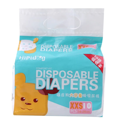 Super Absorption Dog Diapers For Female Dogs - Disposable Pet Nappies