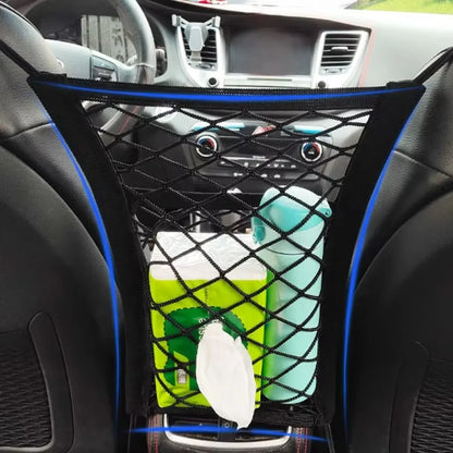 Pet Car Barrier Dog Safety Mesh Guard Back Seat Protector Net