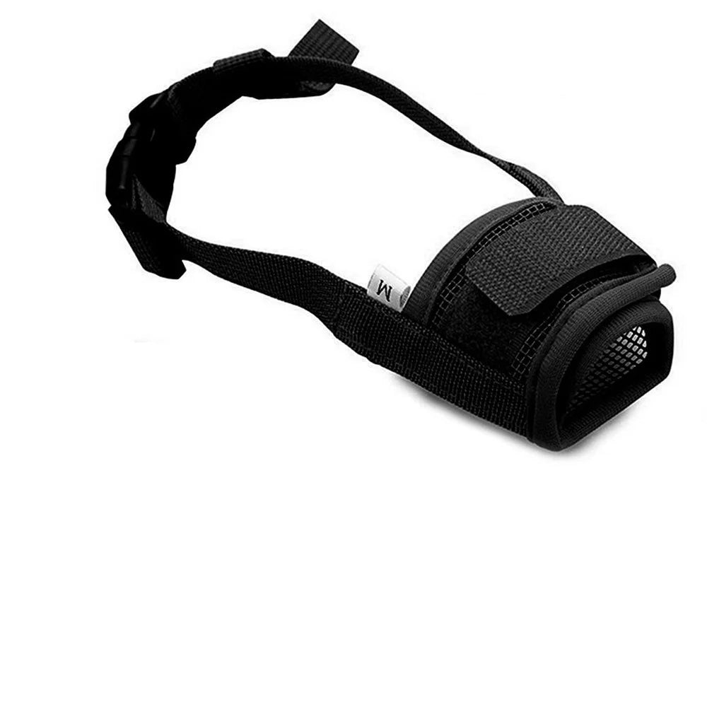 Anti Barking Dog Muzzle - Adjustable Mesh Breathable Pet Muzzle