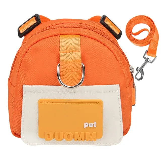 Waterproof Pet Backpack For Dogs With Harness - Outdoor Travel
