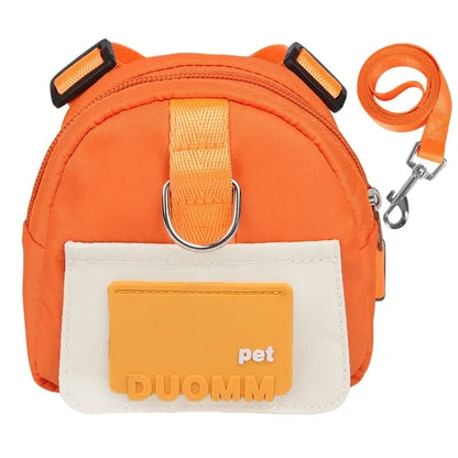 Waterproof Pet Backpack For Dogs With Harness - Outdoor Travel