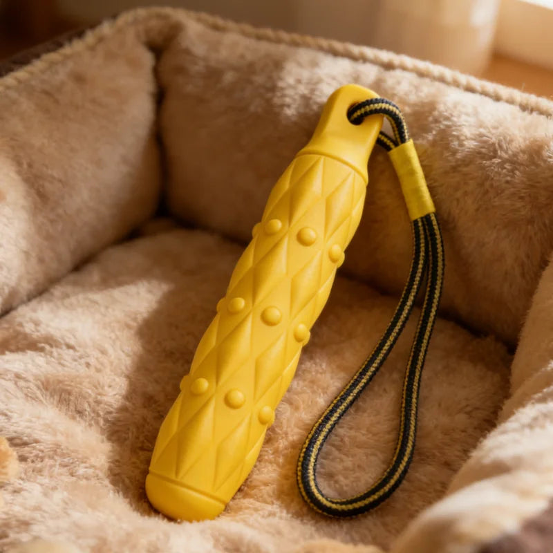 EVA Dog Chew Toy With Rope - Indestructible Pet Supplies For Large Dogs