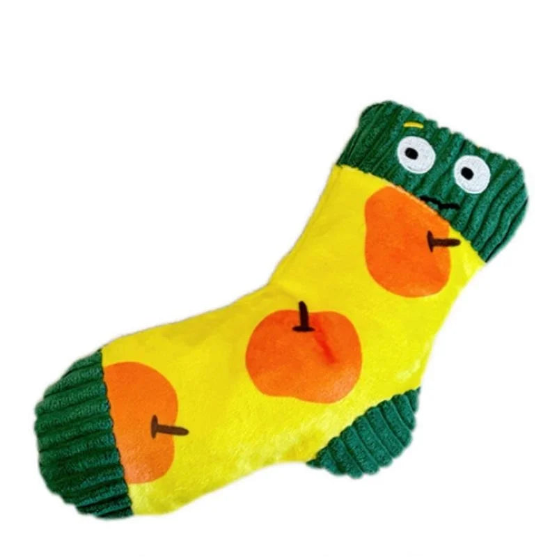 Cute Plush Dog Toy With Squeaker For Small Medium Large Dogs