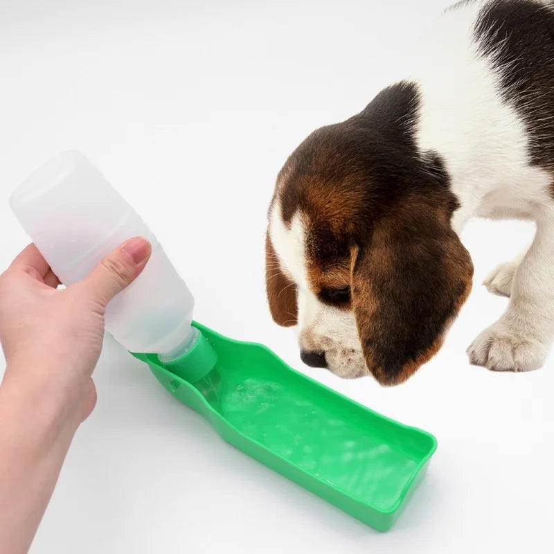 Portable Dog Water Bottle For Walking Travel Pet Drinking Cup