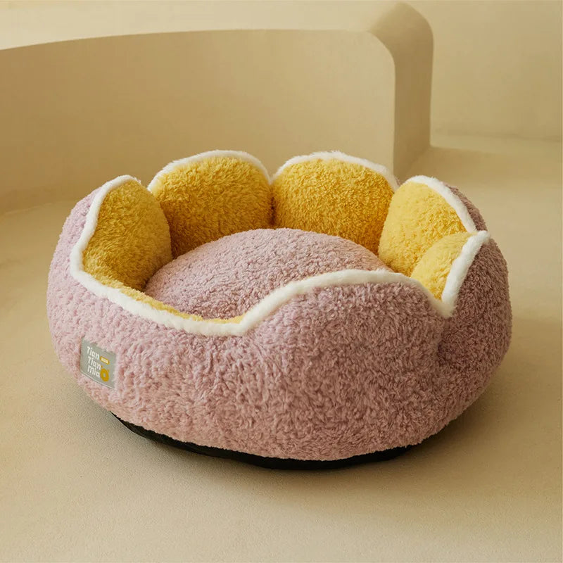Super Cat Bed Warm Sleeping Nest - Soft Plush Pet Bed For Cats
