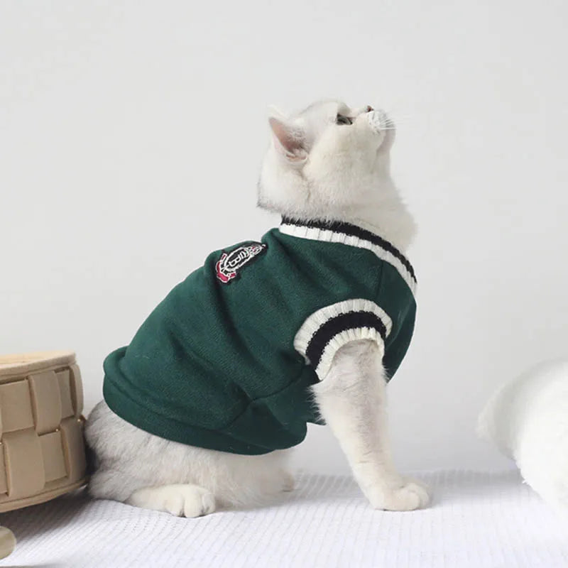 Cat Dog Sweater Winter Pet Clothes For Small Dogs And Cats