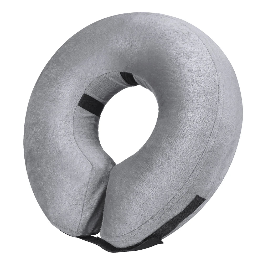 Inflatable Dog Collar After Surgery - Soft Pet Recovery Cone