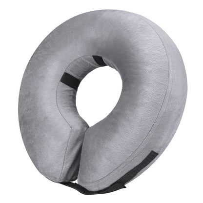 Inflatable Dog Collar After Surgery - Soft Pet Recovery Cone