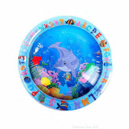 Cat Water Play Mat - Interactive Sensory Cooling Toy For Cats